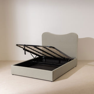 Ripple Bed - Eggshell