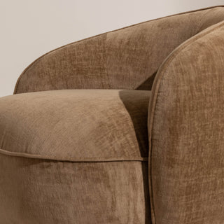 Swivel Lounge Chair - Caramel