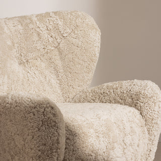 No.17 The Solace Sheepskin Lounge Chair