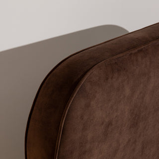 Curve Bed - Chocolate