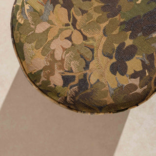 No.17 The Rodin Tapestry Pouffe on Ball-Feet
