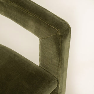 Curved Armchair - Khaki